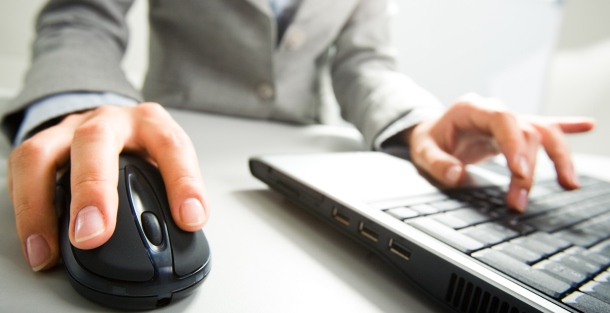 using mouse